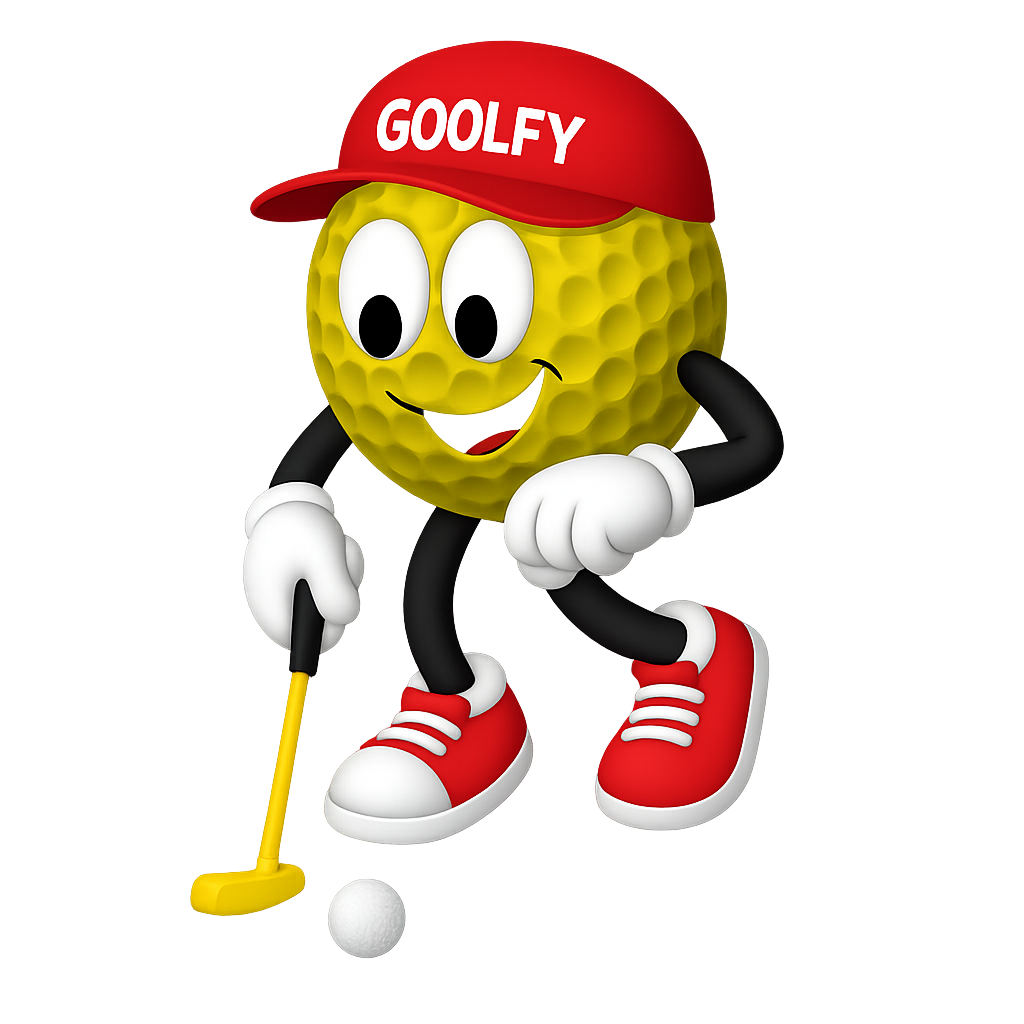 Goolfy joue au golf